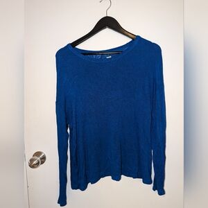 Old Navy Blue Long Sleeve Top